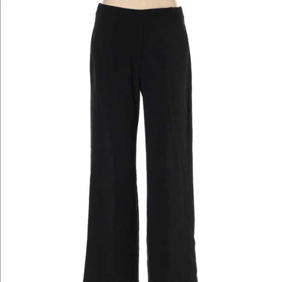 MaxMara Black Wool Dress Pants Size 8